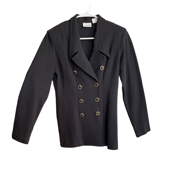Moda Intl blazer size 4  black - Picture 1 of 3
